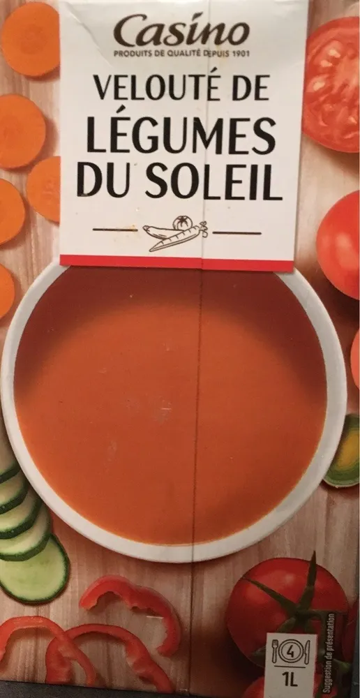 Veloute de legumes du soleil