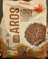 Aros de avena cacao / Aros de aveia com cacau