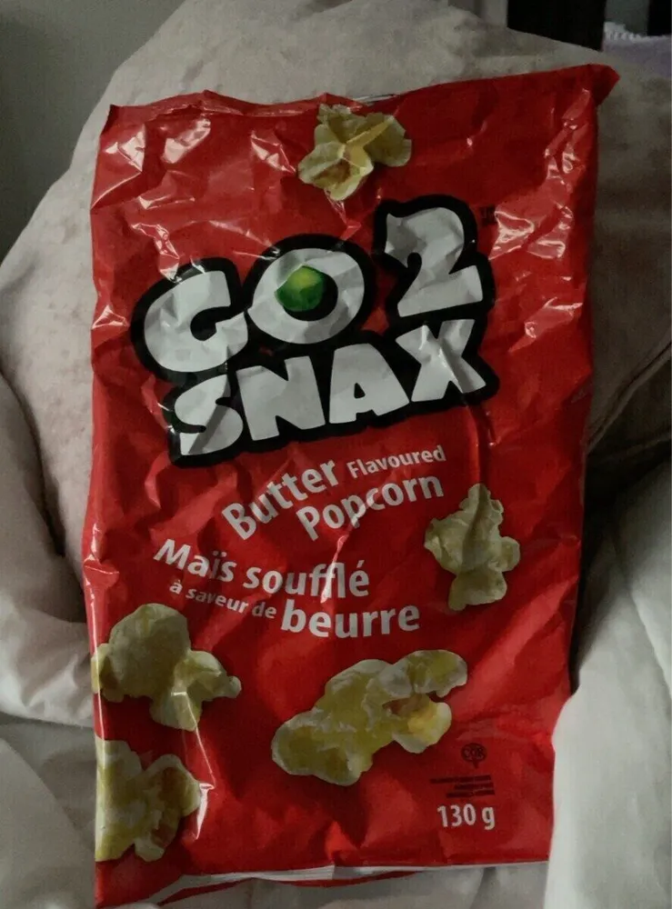 Butter flavoured popcorn
