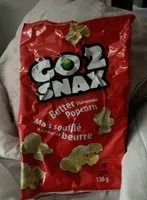 Butter flavoured popcorn