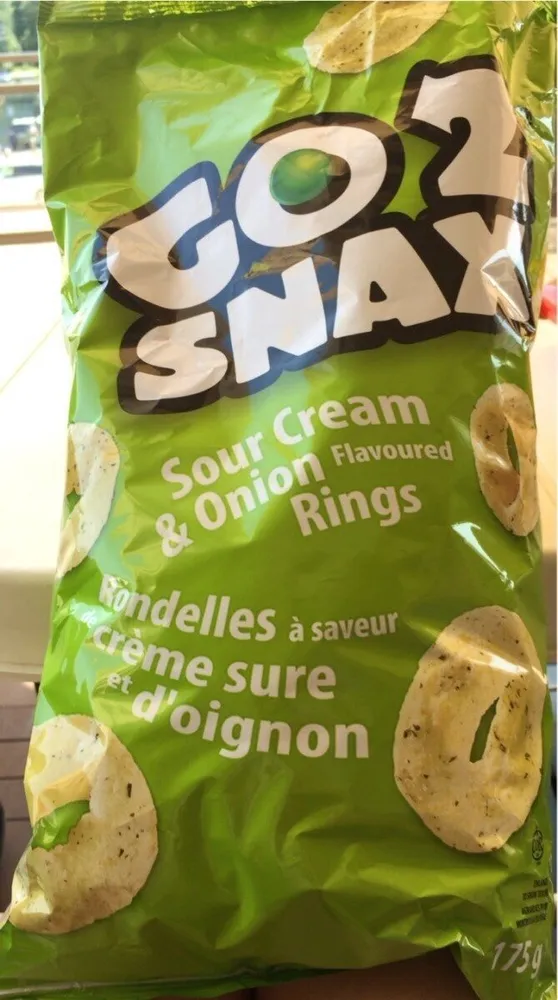Rondelles crème sure oignon