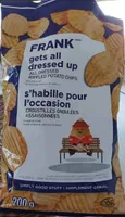 Croustilles ondulées assaisonnées