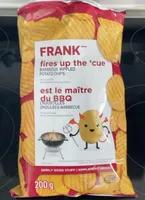 Croustilles ondulées barbecue