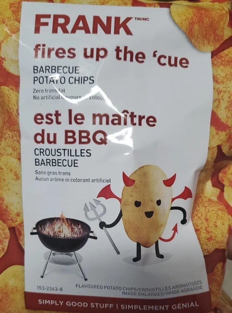 Chips barbecue