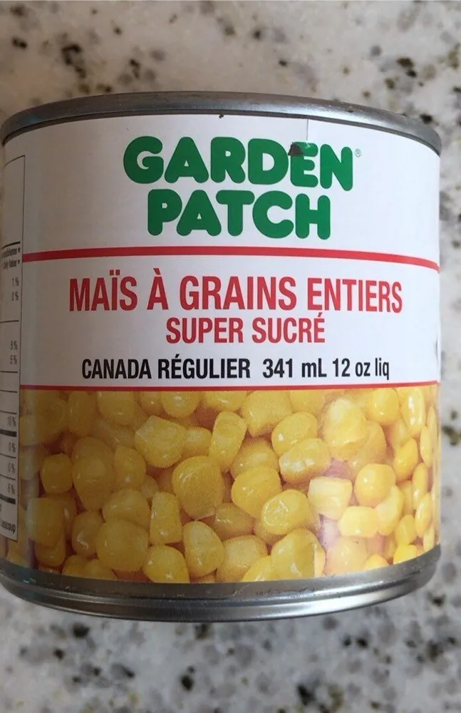 Maïs à grains entiers super sucré
