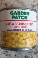 Maïs à grains entiers super sucré