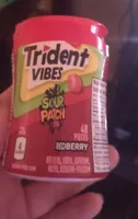 Trident Vibes Sour Patch Kids Redberry