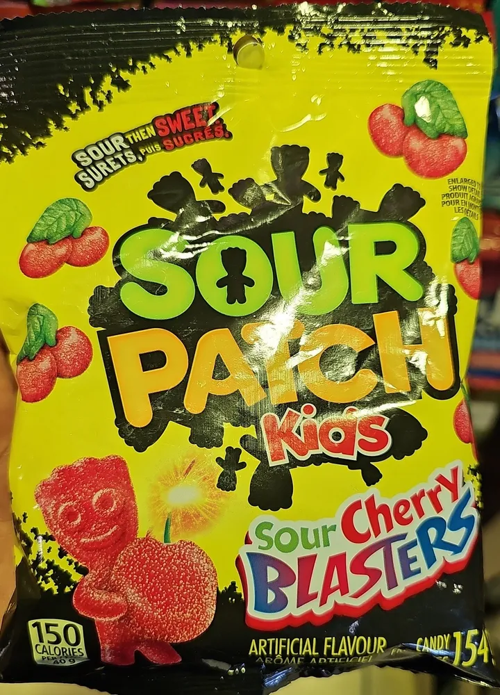 Sour Patch Kids Sour Cherry Blasters