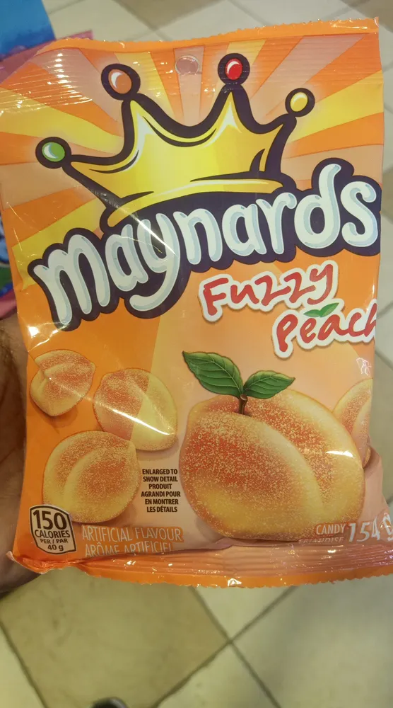 Maynards fuzzy peach