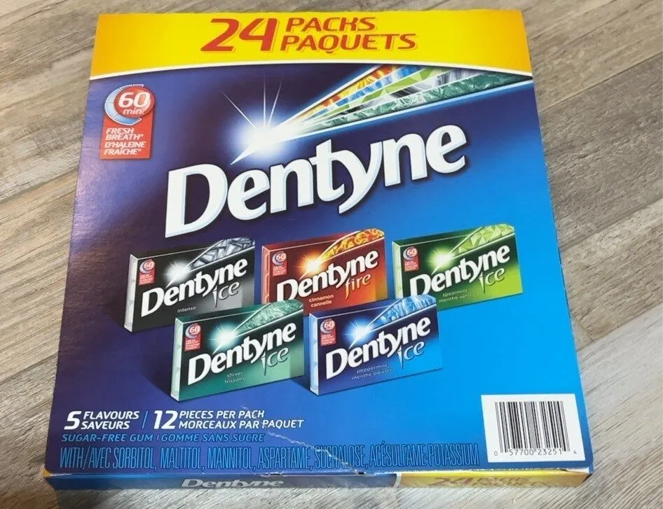 Dentyne 24 packs