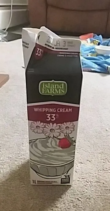Whipping cream