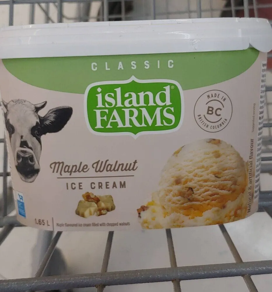 Maple walnut Ice-cream