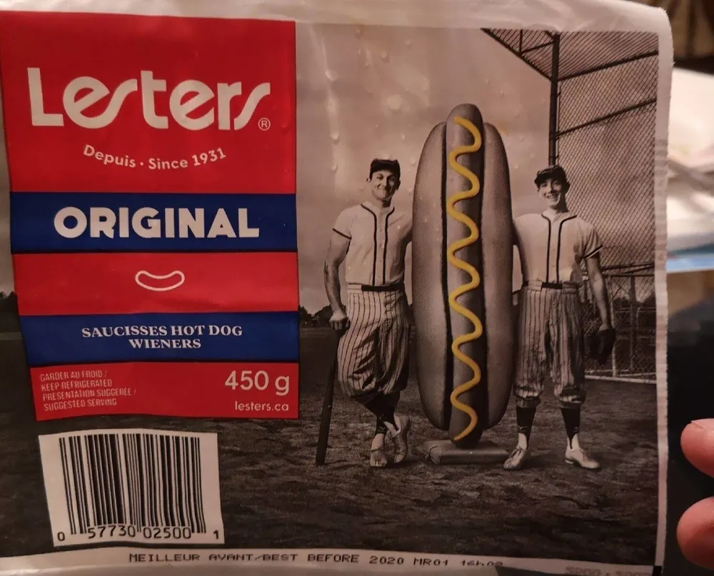 Saucisses Hot Dog Wieners