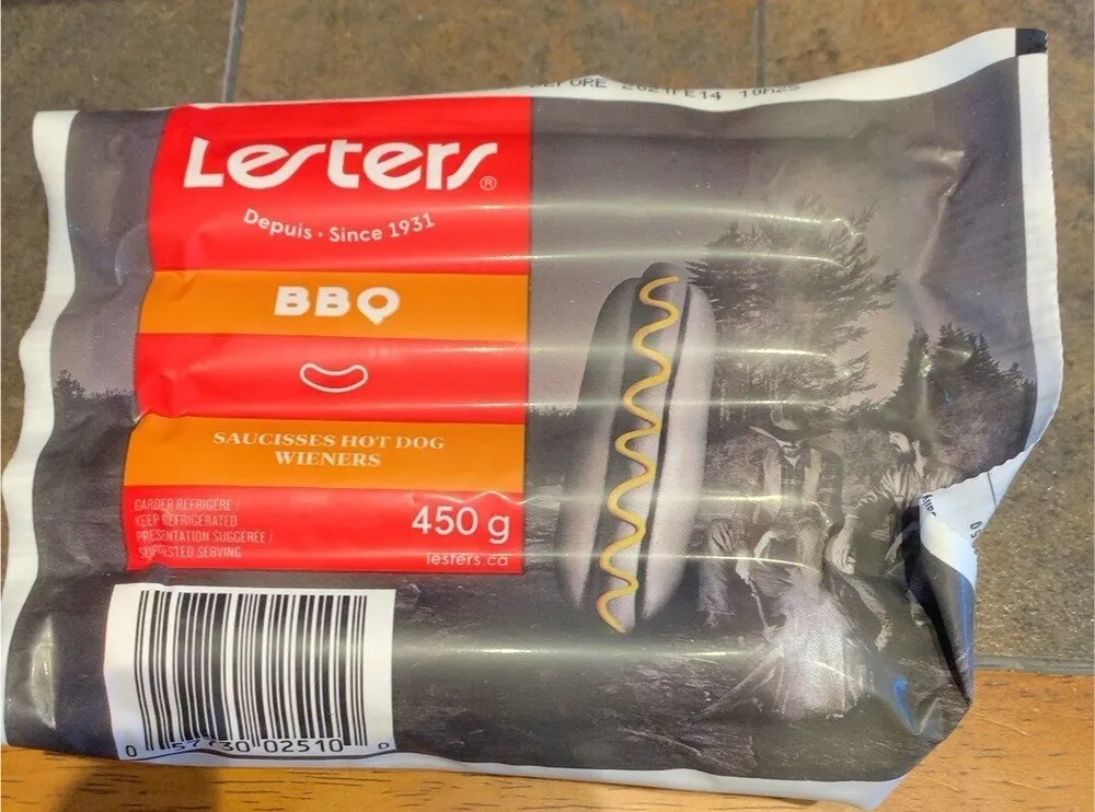 Lester saucisses hot dog