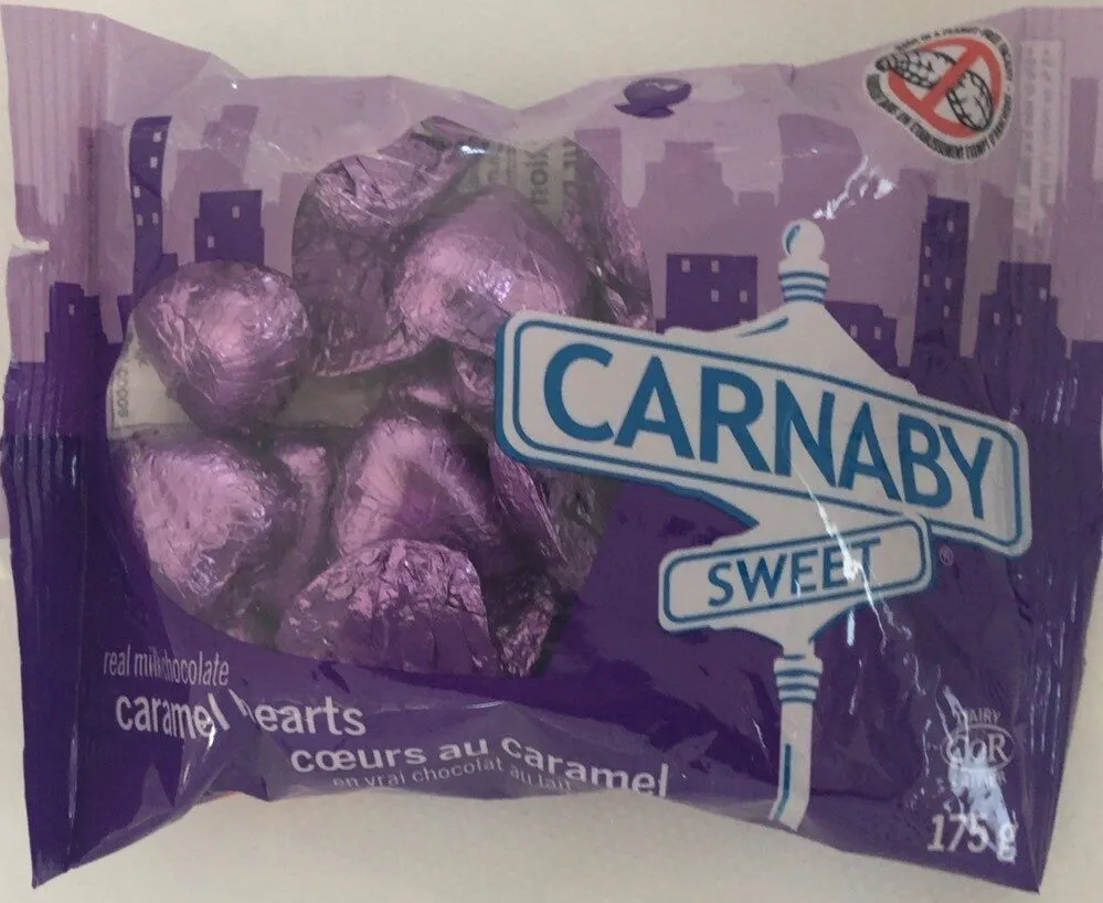 Caramel hearts