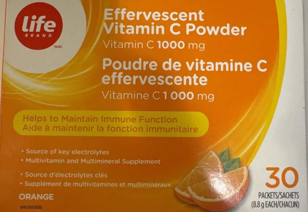 Effervescent Vitamin C Powder