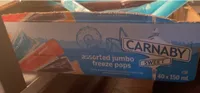 Assorted jumbo freeze pops