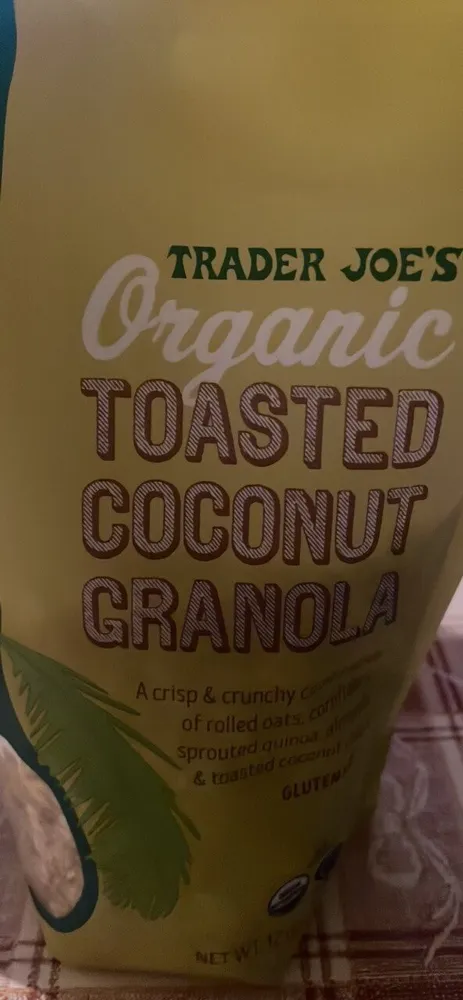 Organic Toasted Coconut Granola