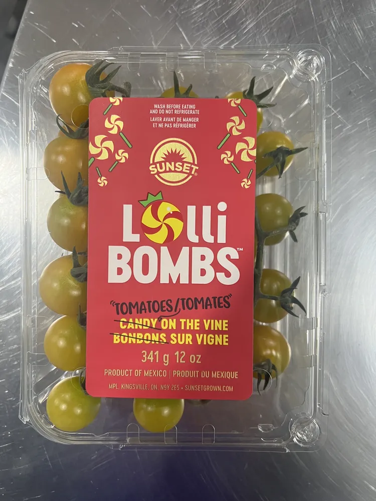Lolli Bombs Tomatoes On The Vine