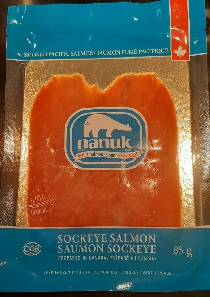 Saumon fumé sockeye