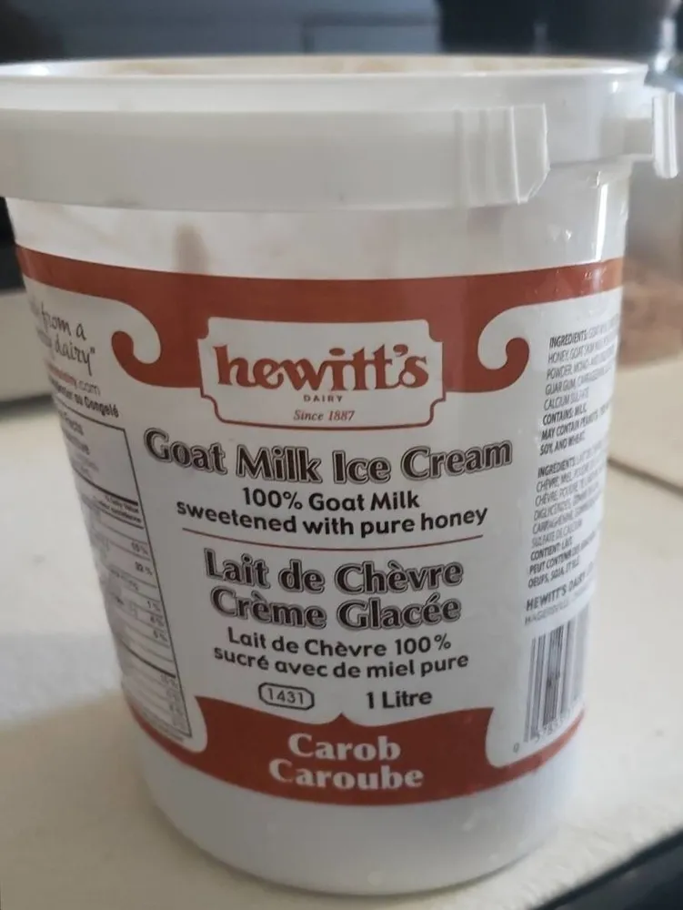 goat milk ice cream
