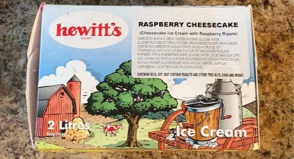 Rasperry Cheesecake Ice Cream