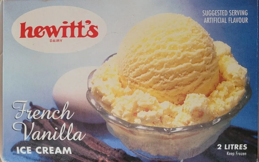 Vanilla ice cream