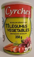 11 Vegetables dehydrated bouillon