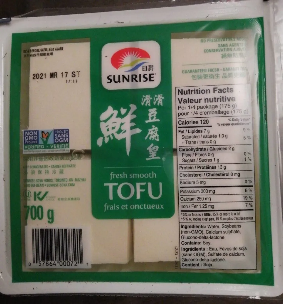 Fresh Smooth Tofu