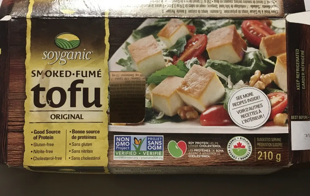 Tofu fumé