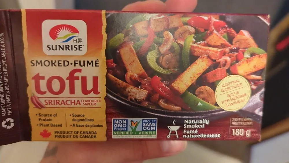 Sriracha Smoked Tofu