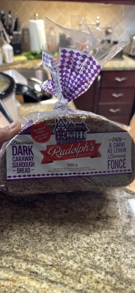 Dark Caraway Sourdough Bread