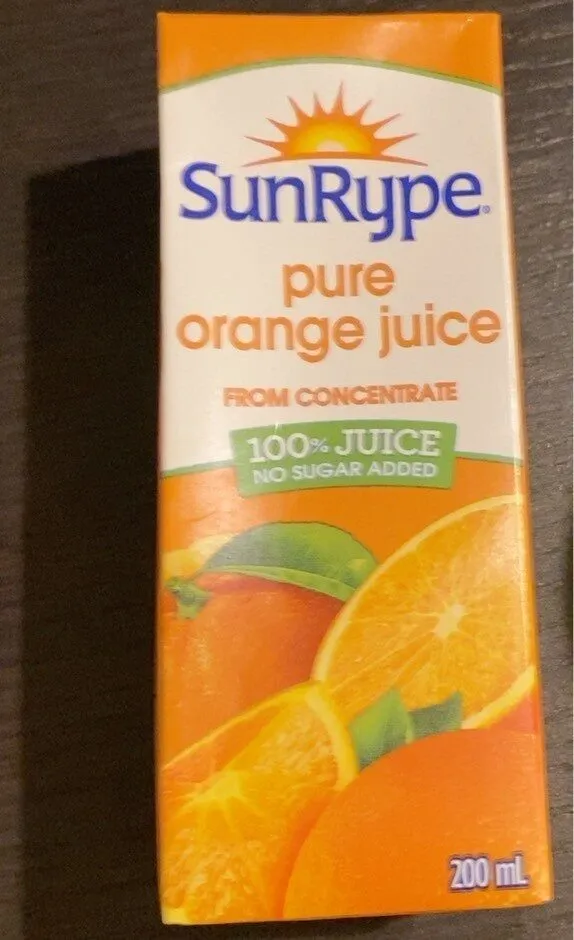 Pure orange juice
