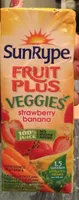 Fruit Plus Veggies Strawberry Banana