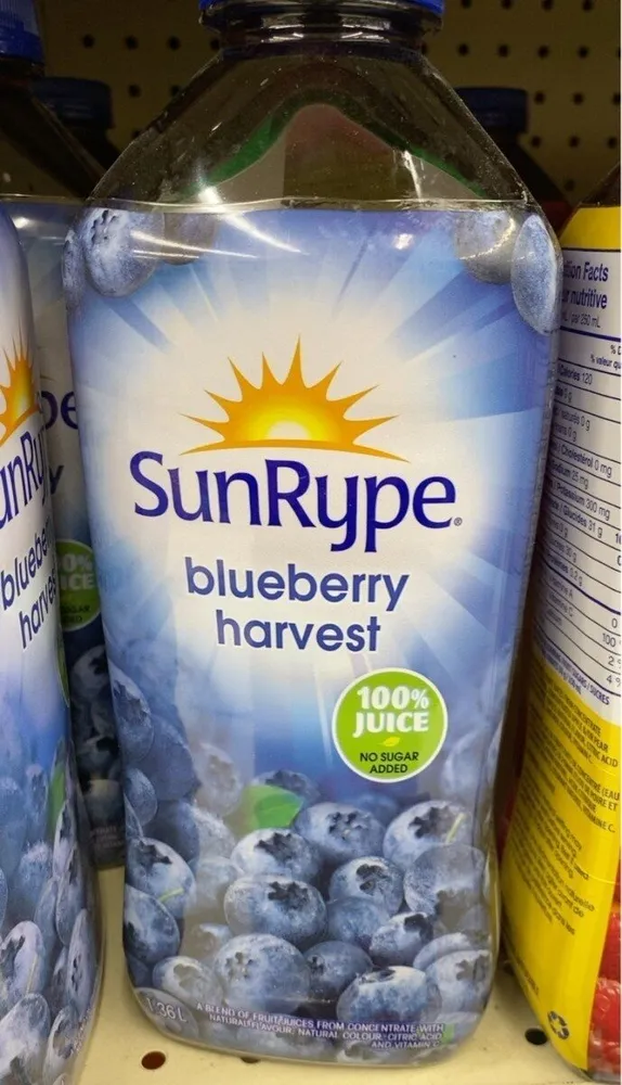 Blueberry harvest juice