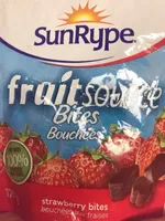 Apple Strawberry fruitsource Bites