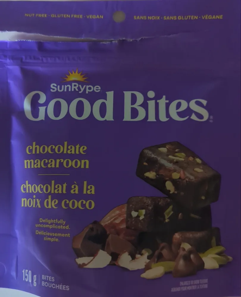 Chocolate Macaroon Good Bites
