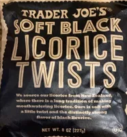 BLACK SOFT LICORICE TWISTS