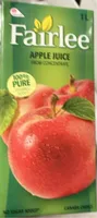 Fairlee Apple Juice