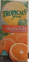tropical Grove Orange juice