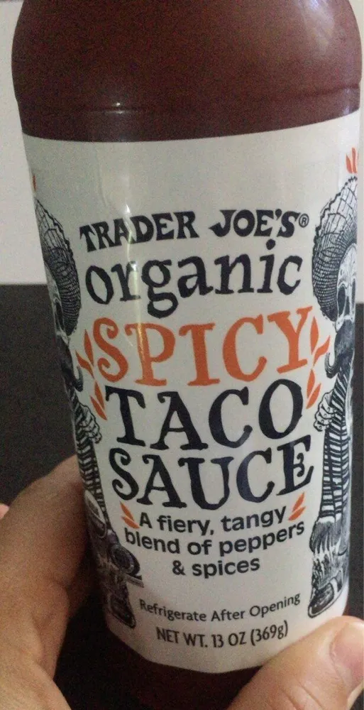 organic spicy taco sauce