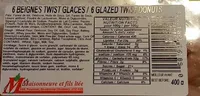 Beignes twist glacés