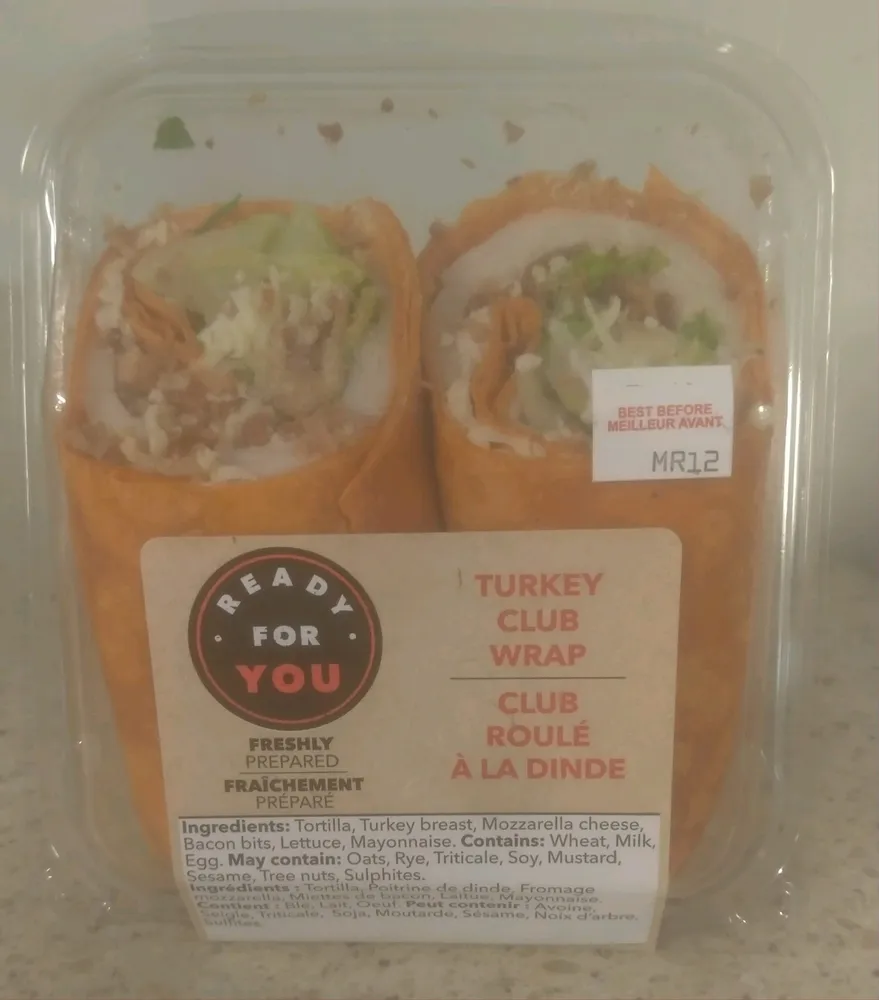Turkey Club Wrap