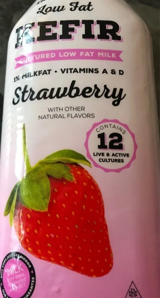 Low Fat Kefir Strawberry