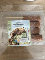 4 Lamb Shish Kebabs