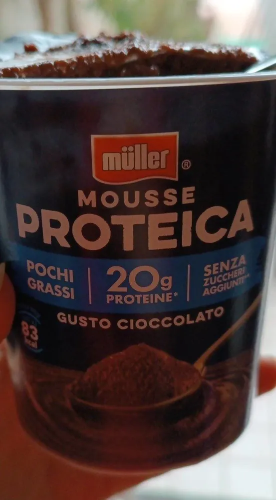 Mousse proteica