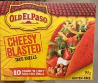BOLD Nacho CHEESE FLAVOURED TACO SHELLS