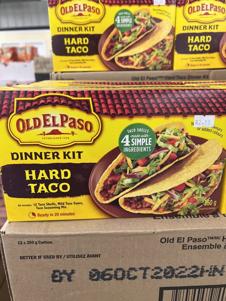 Hard Taco Dinner Kit