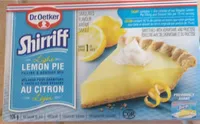 Dessert pour tarte aux citron