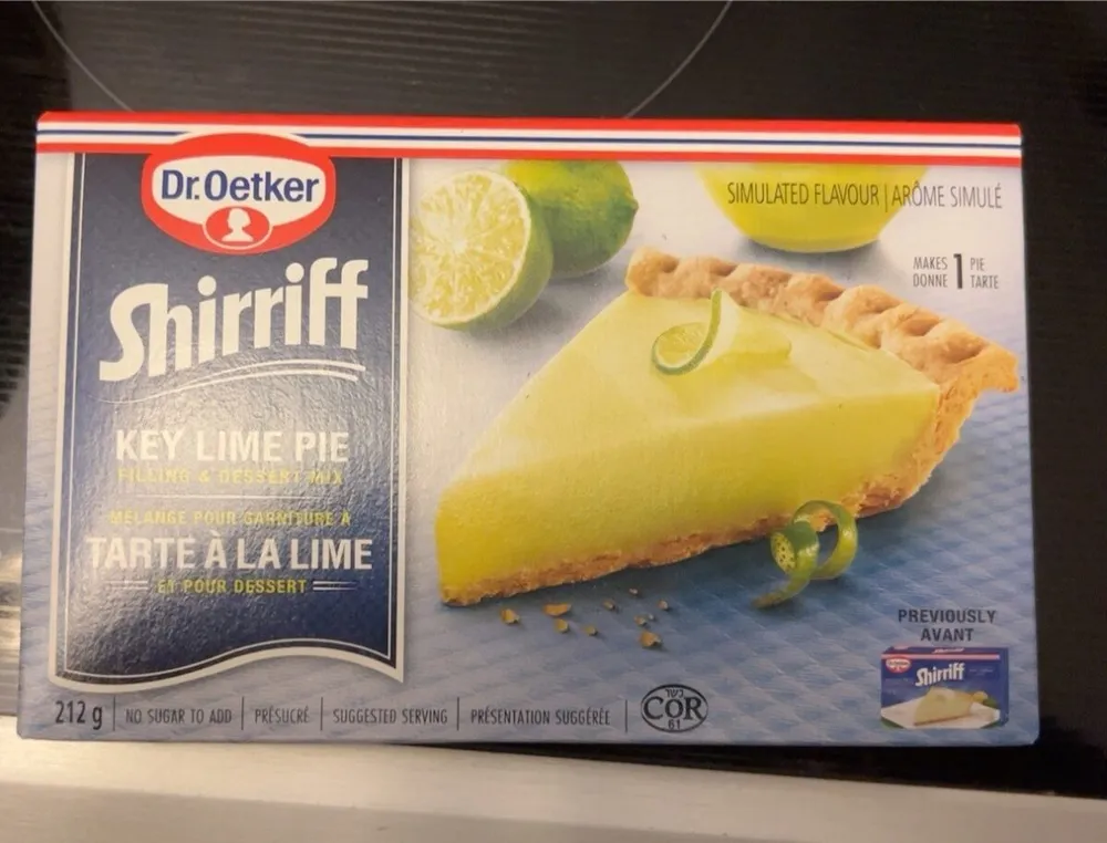 Key lime pie